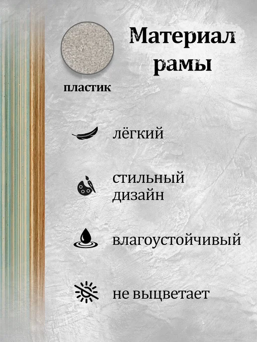 Art of Dream Багетная рама 30х40 для картин по номерам без стекла, 30x40, фото 5