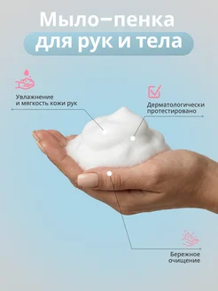 Набор мыло-пенка дой-пак 2шт х 500 мл. Sanipone. Вид 3.