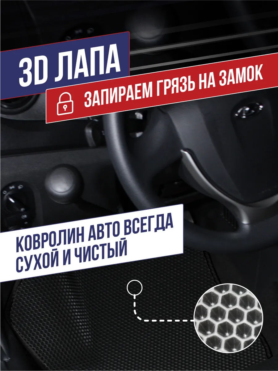 Автомобильные Коврики Ева Hyundai Creta 1 2016-2021 АКПП Ковродел.РФ  14251186 купить за 2 714 ₽ в интернет-магазине Wildberries