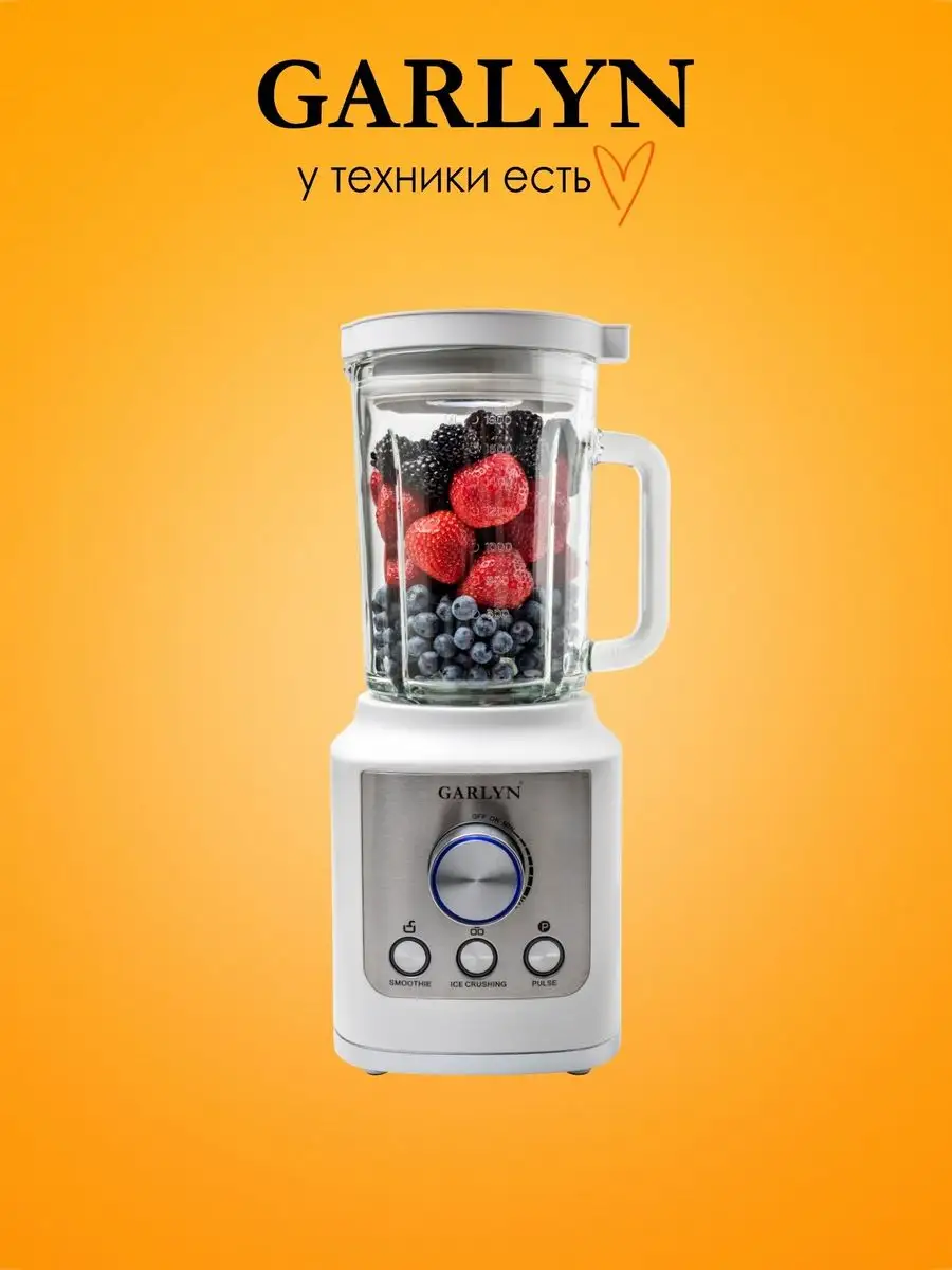 Блендер стационарный GARLYN S-300 GARLYN 14252362 купить в  интернет-магазине Wildberries