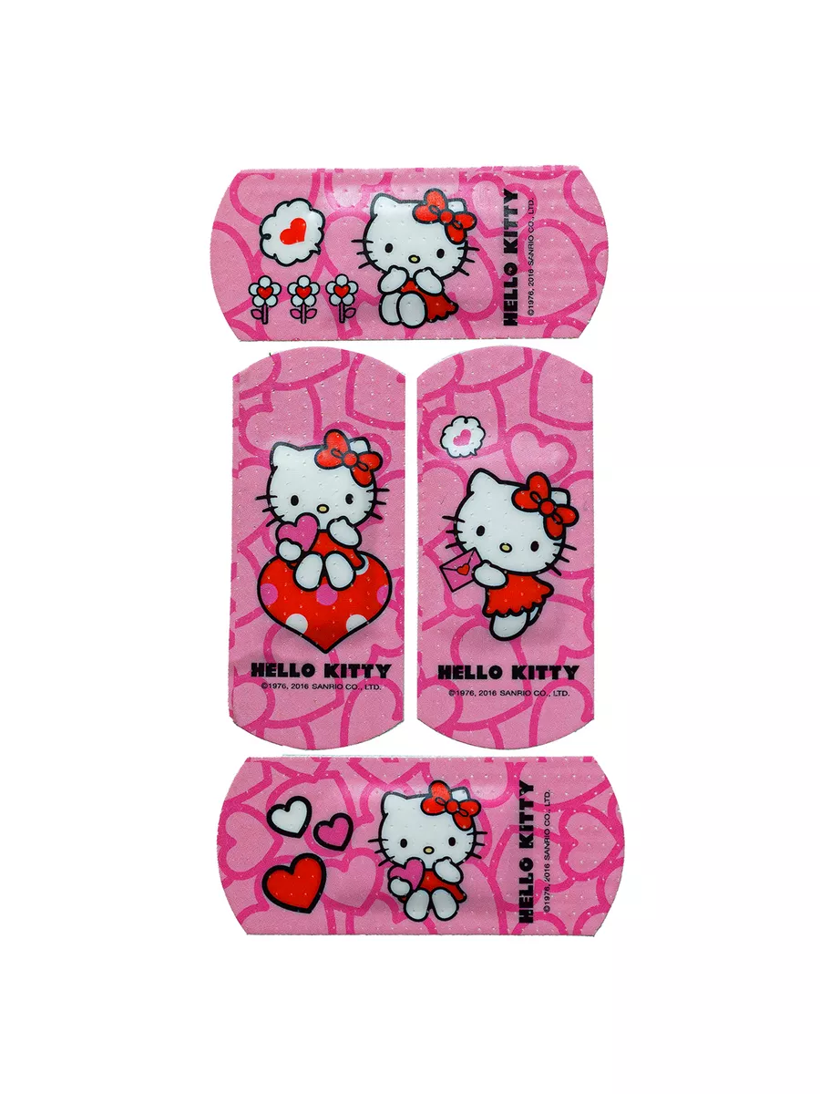 Пластырь водонепроницаемый Hello Kitty 10шт Medrull 14261618 купить за 249  ₽ в интернет-магазине Wildberries