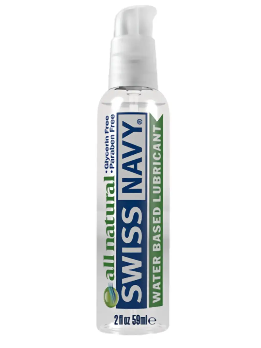 Гипоаллергенный лубрикант All Natural Water Base 59 мл Swiss Navy 14269391  купить в интернет-магазине Wildberries