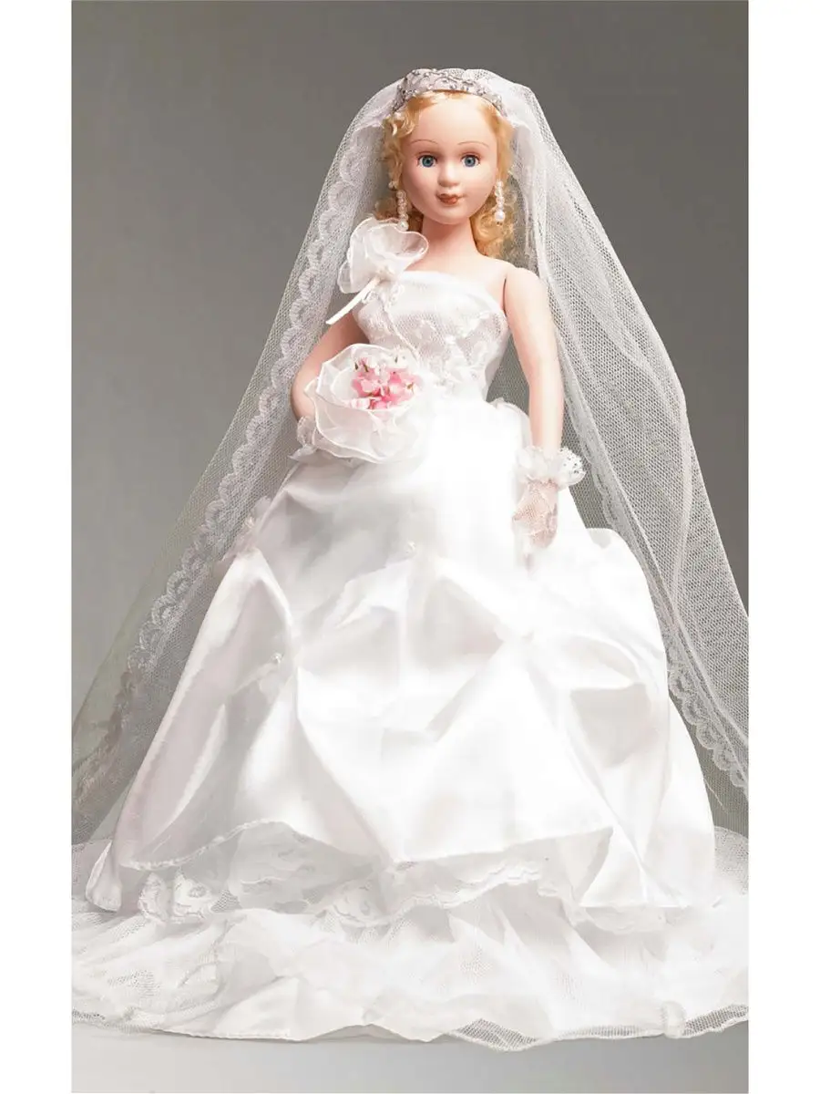 Куклы жених и невеста. Выкройка платья, костюма, мк