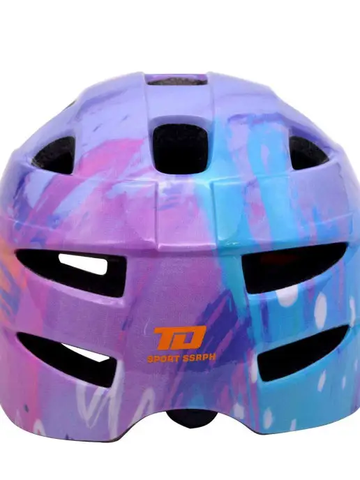 ThunDer Sport Шлем защитный для детей, для самоката, для велосипеда, для с…, фиолетовый, фото 5