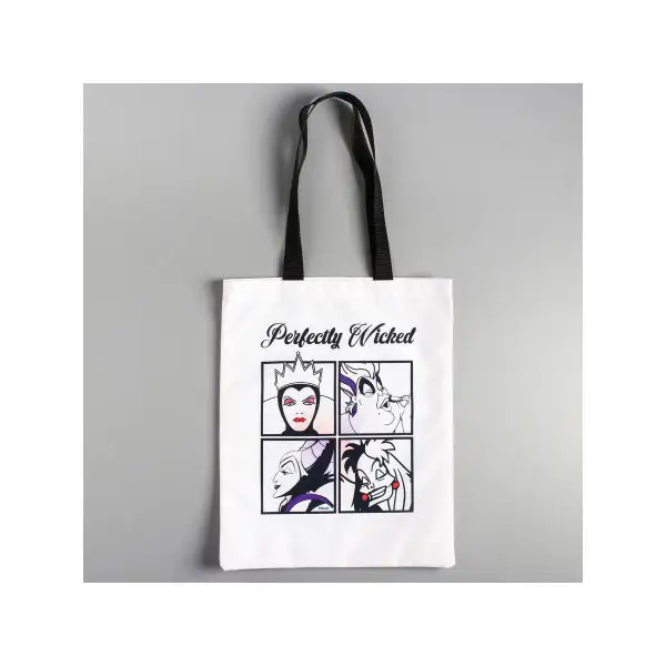 Сумка текстильная "Perfectly", 31 * 40,5 см, отдел без молнии, без подклада, Villains