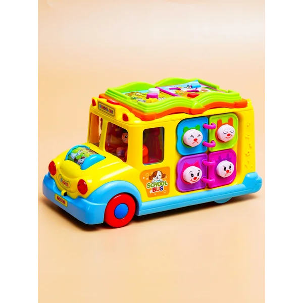 Развивающая игрушка Автобус световой и звуковой эффект