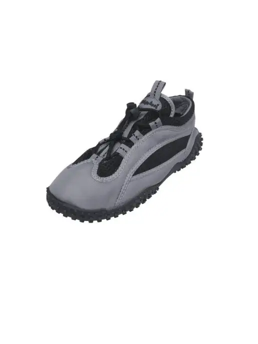 Playshoes Аквашуз коралловые тапки для взрослых, серый