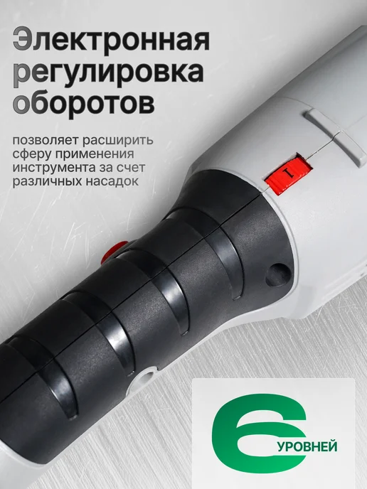 ELECTROLITE Болгарка электрическая с регулировкой 1200E 125мм, серый, фото 4