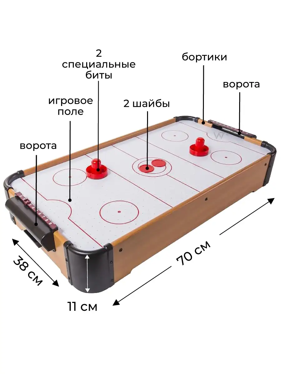 Аэрохоккей - Настольный хоккей - Настольная игра хоккей - Аэрохоккей  настольный - Аэрохоккей partida Partida 14347659 купить в интернет-магазине  Wildberries