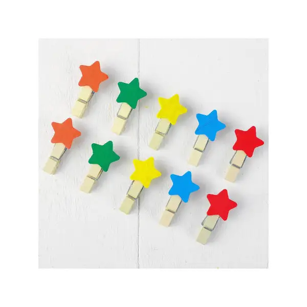 Набор для фото и декора Цветные звёзды
