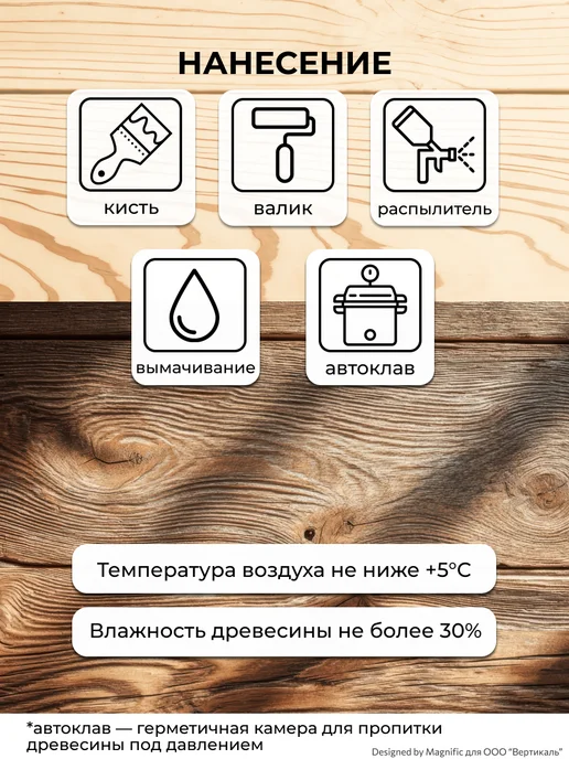 Woodmaster Биоцидный состав для дерева Антижук, 5 л, 5 л, фото 8