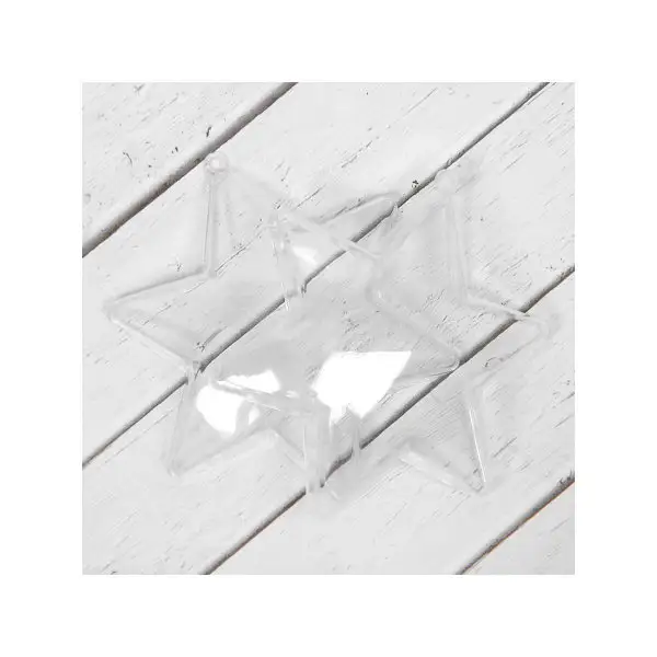 Заготовка - подвеска  "Звезда 6-ти конечная", 4.3*10*10 см