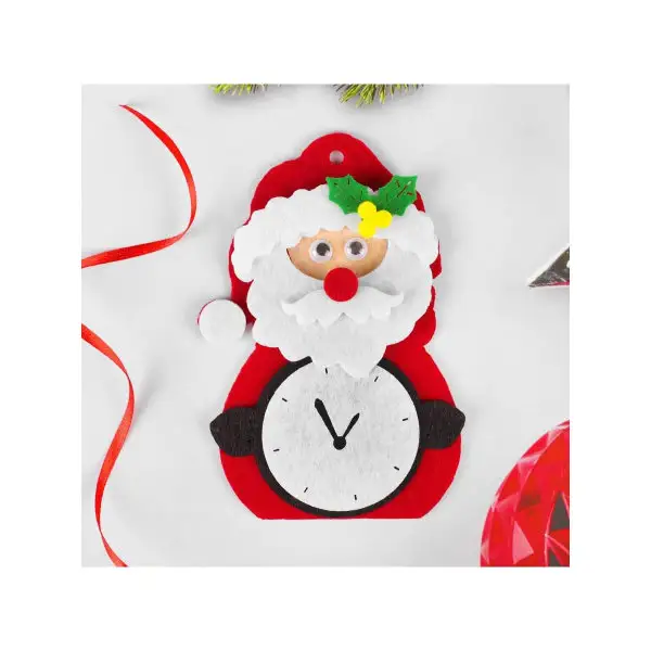 Набор для творчества - создай ёлочное украшение "Дед мороз"