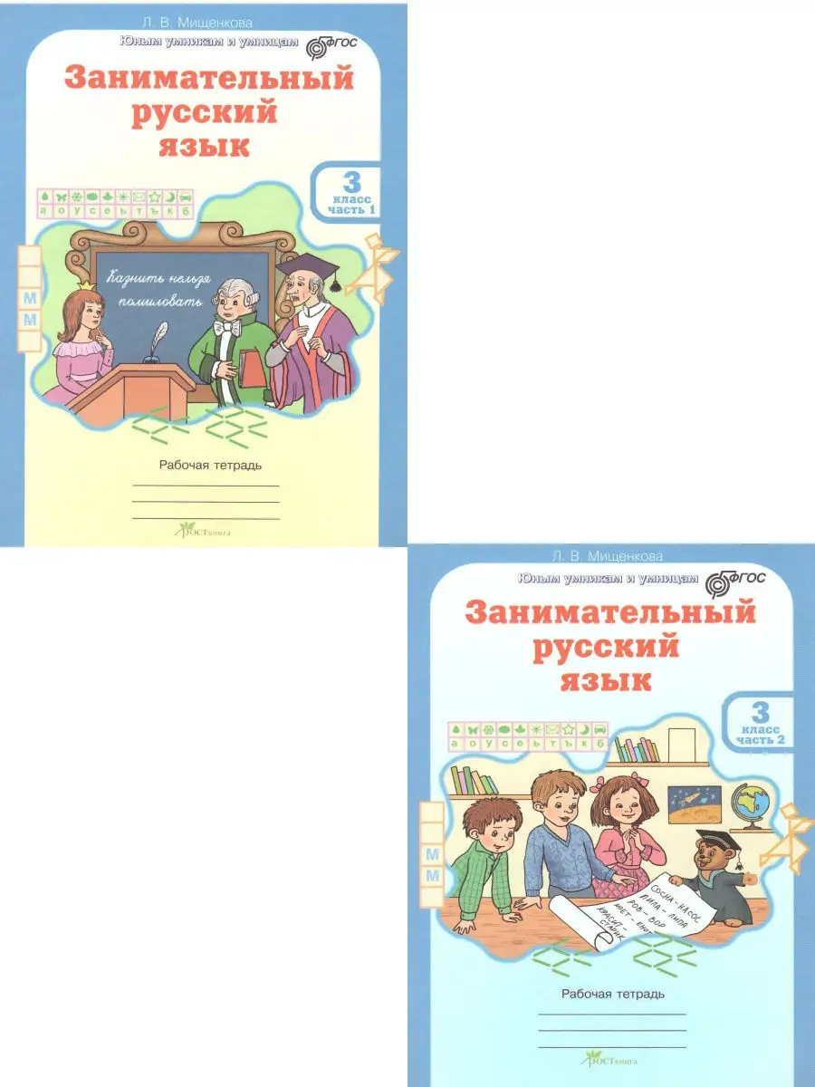 Занимательный русский язык 3 класс Росткнига 14378727 купить за 420 ₽ в  интернет-магазине Wildberries