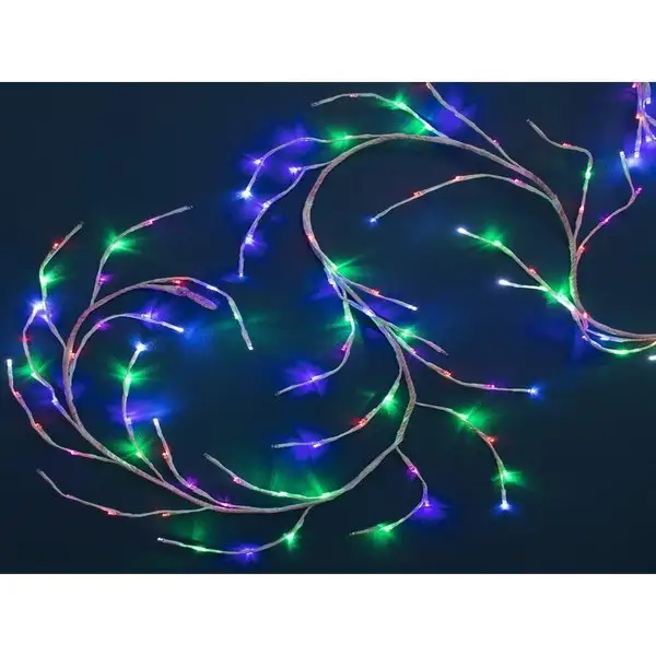 Новогодние украшения Ветка светодиодная 3 метра 160 LED