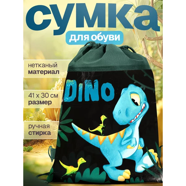 Мешок для сменной обуви школьный для сменки