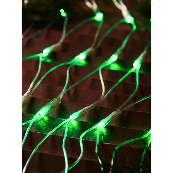 Гирлянда штора новогодняя сеть для дома/уличная 2х1.5 192LED