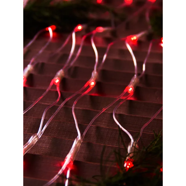 Гирлянда штора новогодняя сеть для дома/уличная 2х1.5 192LED