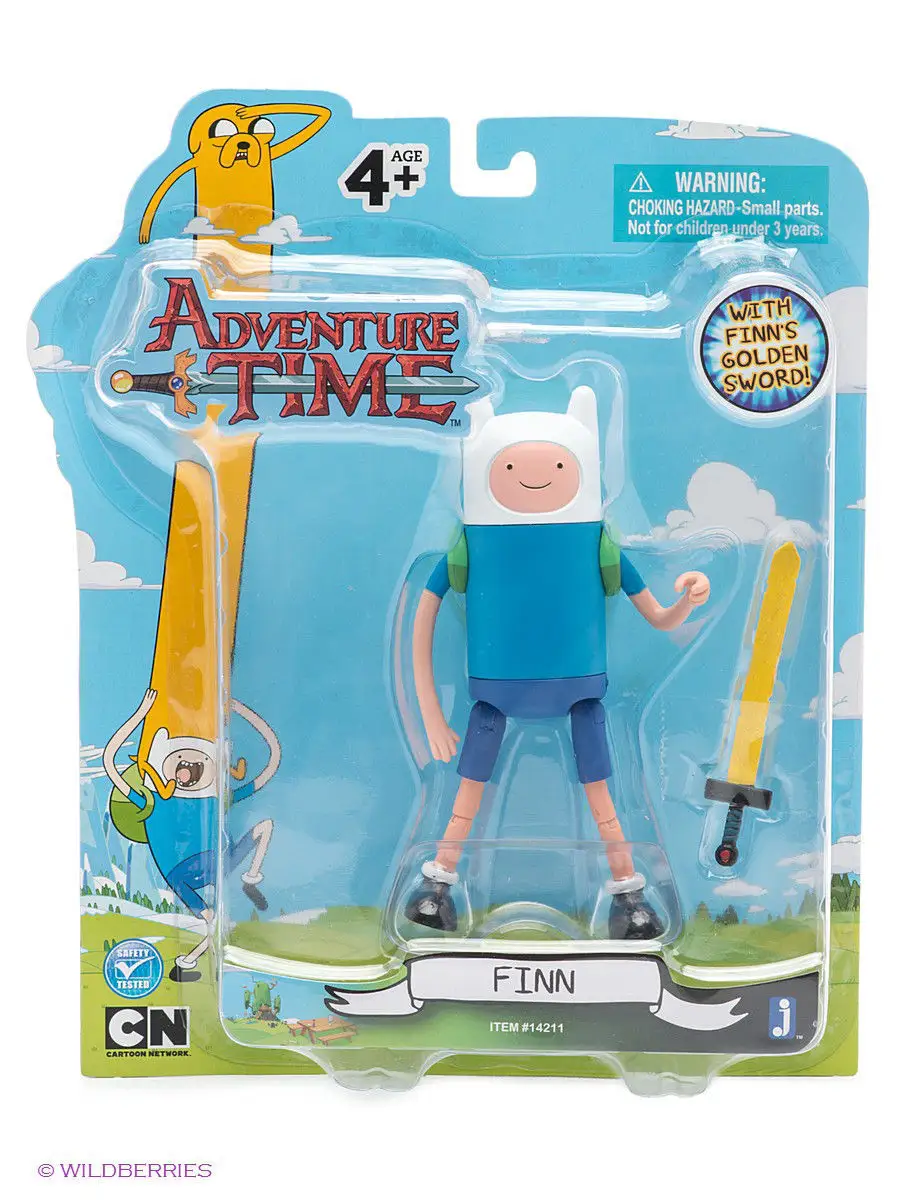 Фигурка Stretchy Finn. Время Приключений Adventure Time 1634037 купить в  интернет-магазине Wildberries