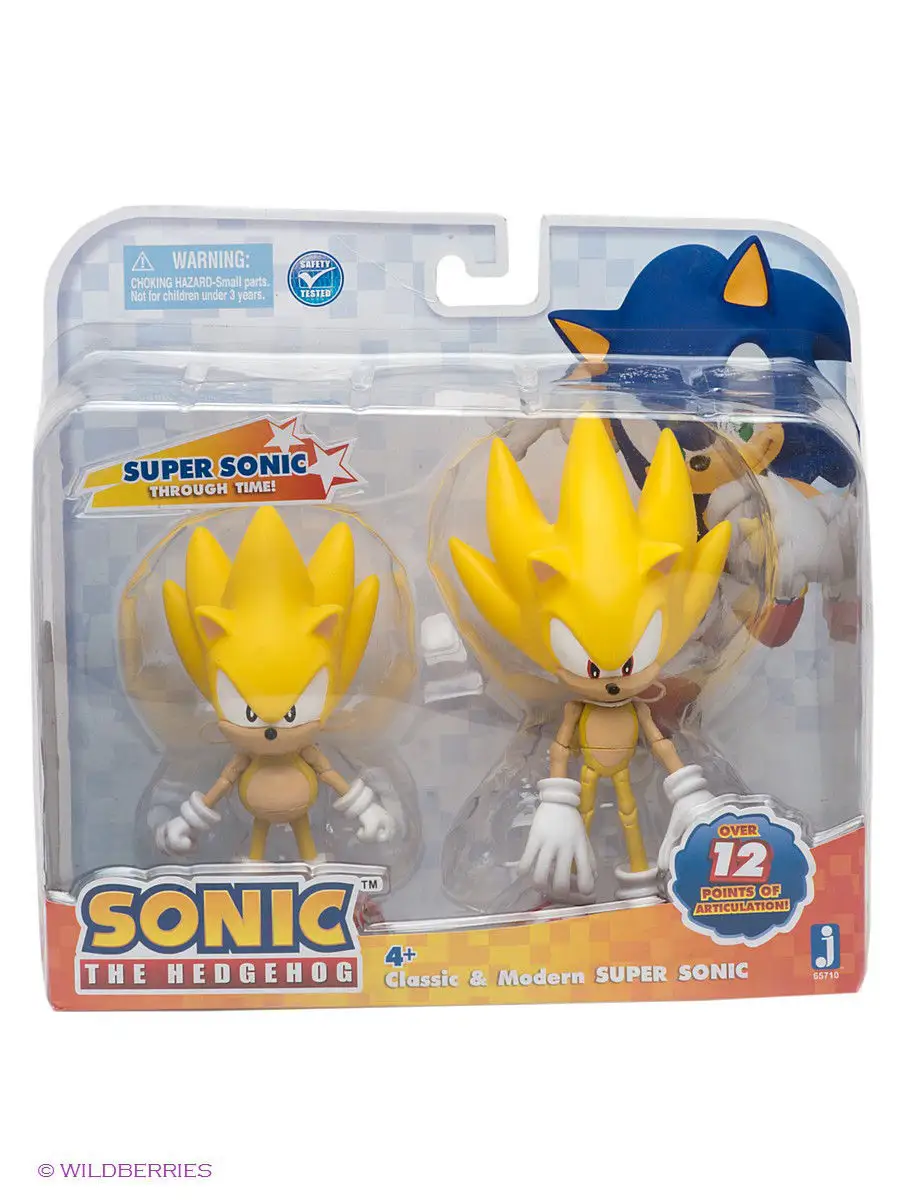 Фигурки Super Sonic Through Time 2в1. Соник Sonic 1634079 купить в  интернет-магазине Wildberries