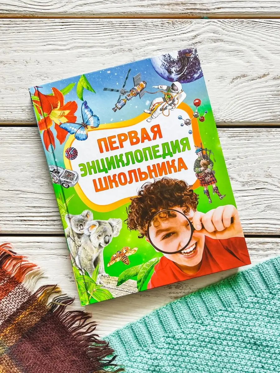 Книга Первая энциклопедия школьника 7 лет РОСМЭН 1645476 купить в  интернет-магазине Wildberries