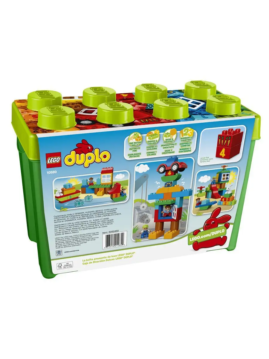 Конструктор LEGO DUPLO 10580 Для весёлой игры LEGO 1647726 купить в  интернет-магазине Wildberries