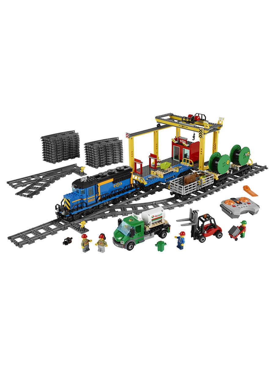 Конструктор LEGO City 60052 Грузовой поезд LEGO 1647806 купить в  интернет-магазине Wildberries