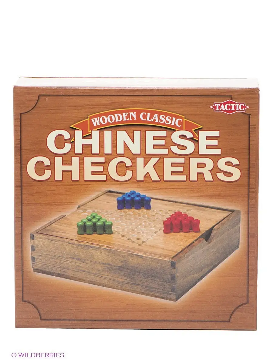 Настольная игра Китайские шашки / Chinese Checkers, мини Tactic Games  1700446 купить в интернет-магазине Wildberries