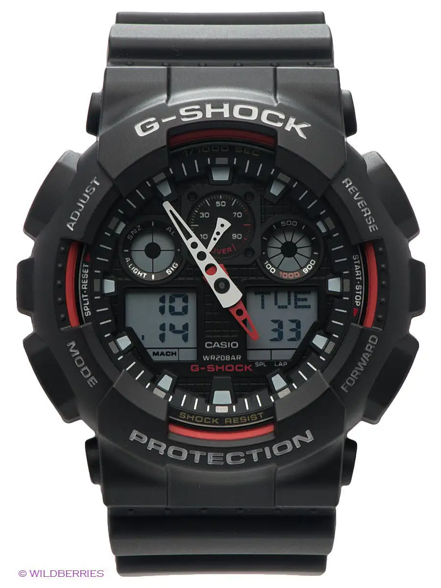 G SHOCK GA 100 1A4 CASIO 1732998 Wildberries