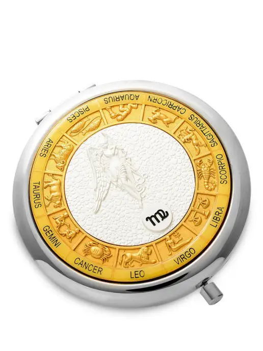 Win Зеркальце "Дева", желтый