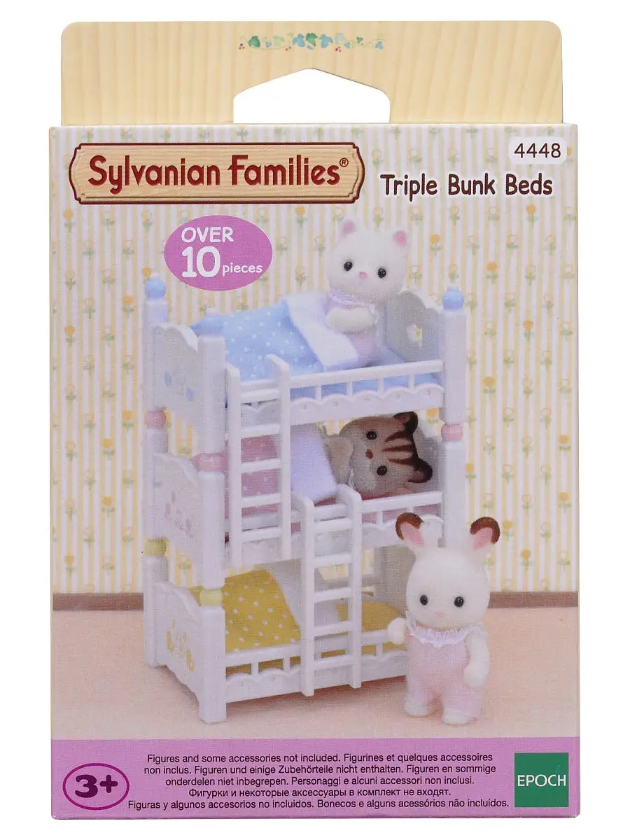 Набор Sylvanian Families Семья Чёрно-белых котов 5181