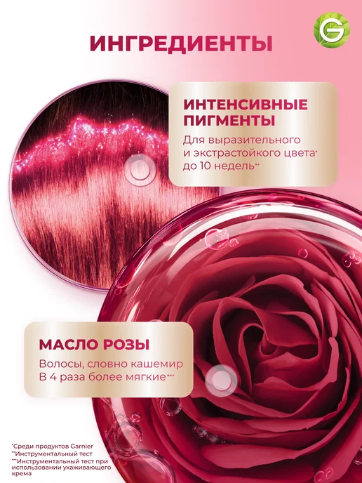 GARNIER Крем-краска для волос Color Sensation 9.13, фиолетовый, фото 6