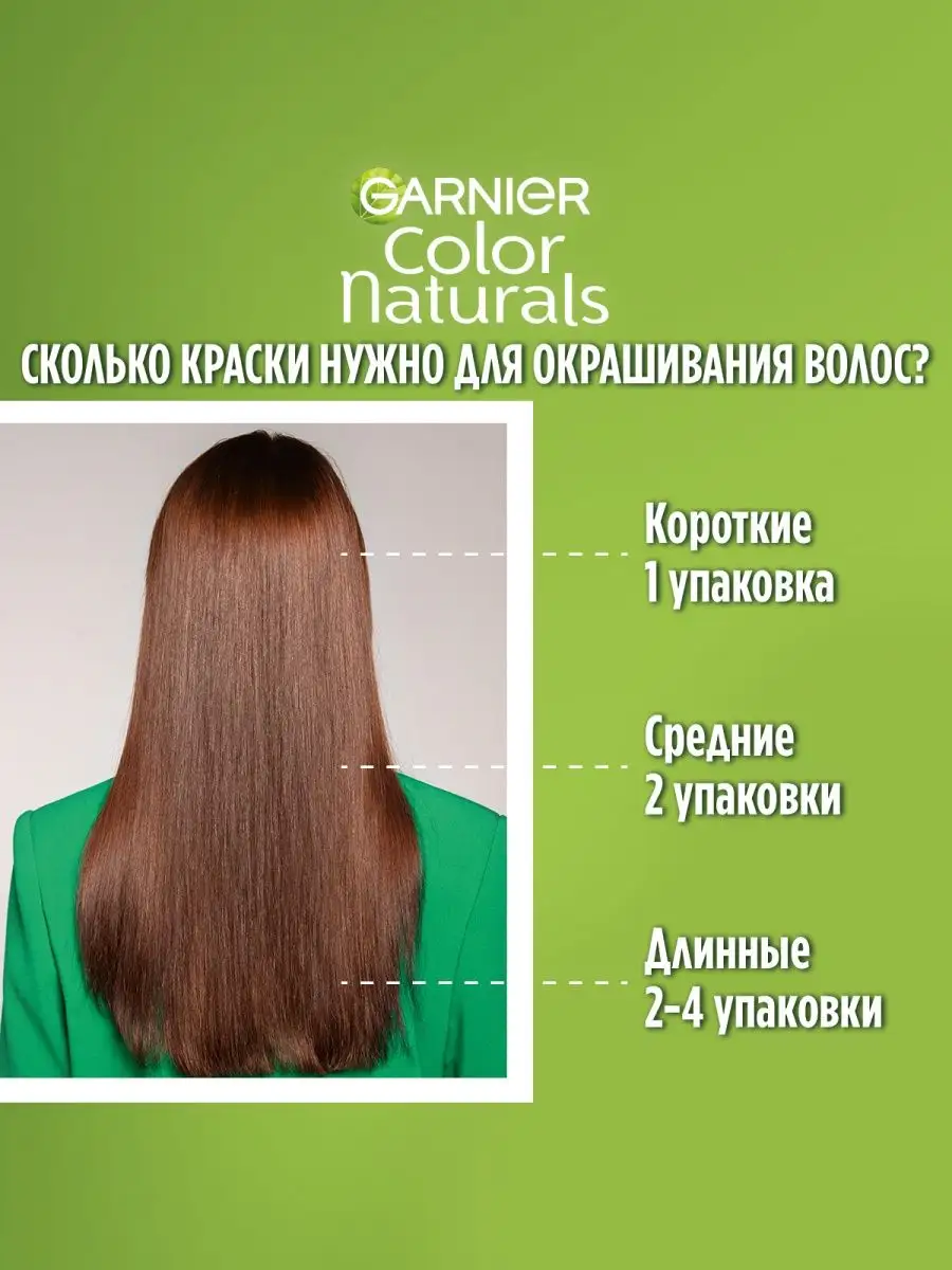 Garnier Краска для волос Колор Нэчралс 6.41 Страстный янтарь