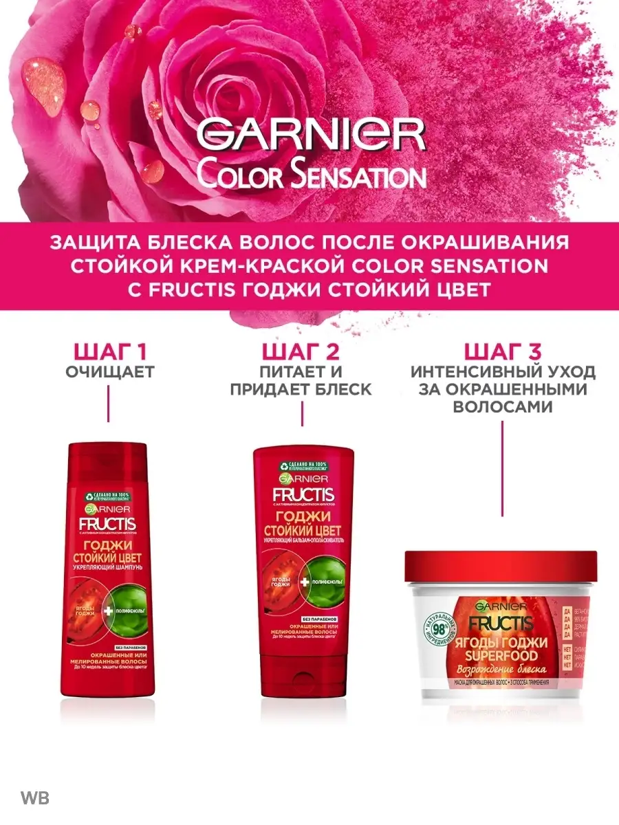 Крем-краска для волос Color Sensation Garnier 2026424 купить за 244 ₽ в  интернет-магазине Wildberries