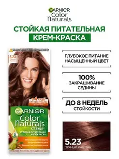 Стойкая крем-краска для волос Color Naturals Garnier 2026442 купить за 179 ₽ в интернет-магазине Wildberries