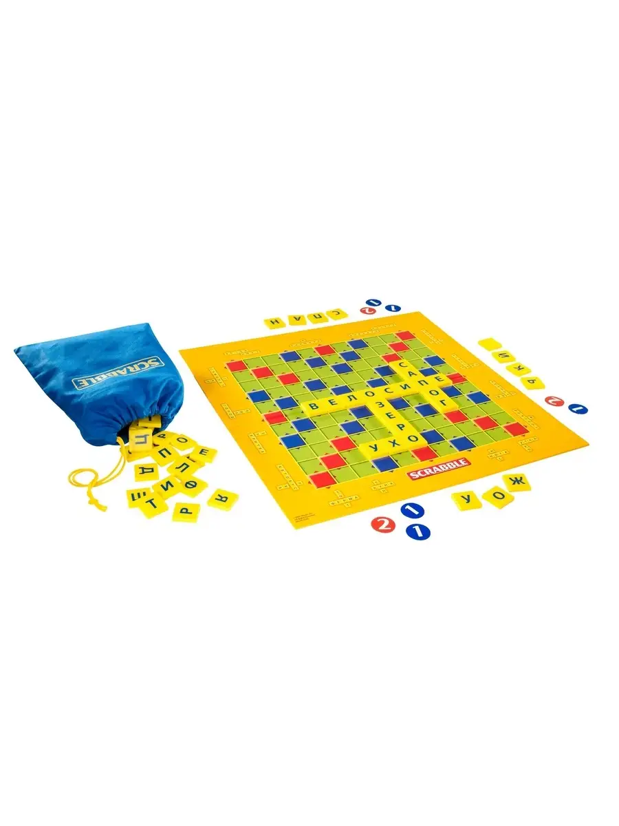 Игра настольная Mattel Scrabble Скраббл Y9618