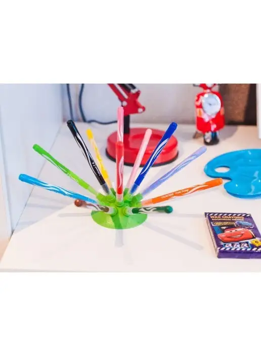 MAPED Фломастеры JUNGLE INNOVATION на подставке 12цв, синий, фото 6