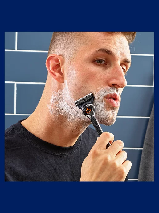 GILLETTE Кассеты для бритья мужские сменные 5 лезвий Fusion 5, 4 шт, 4 шт, фото 7