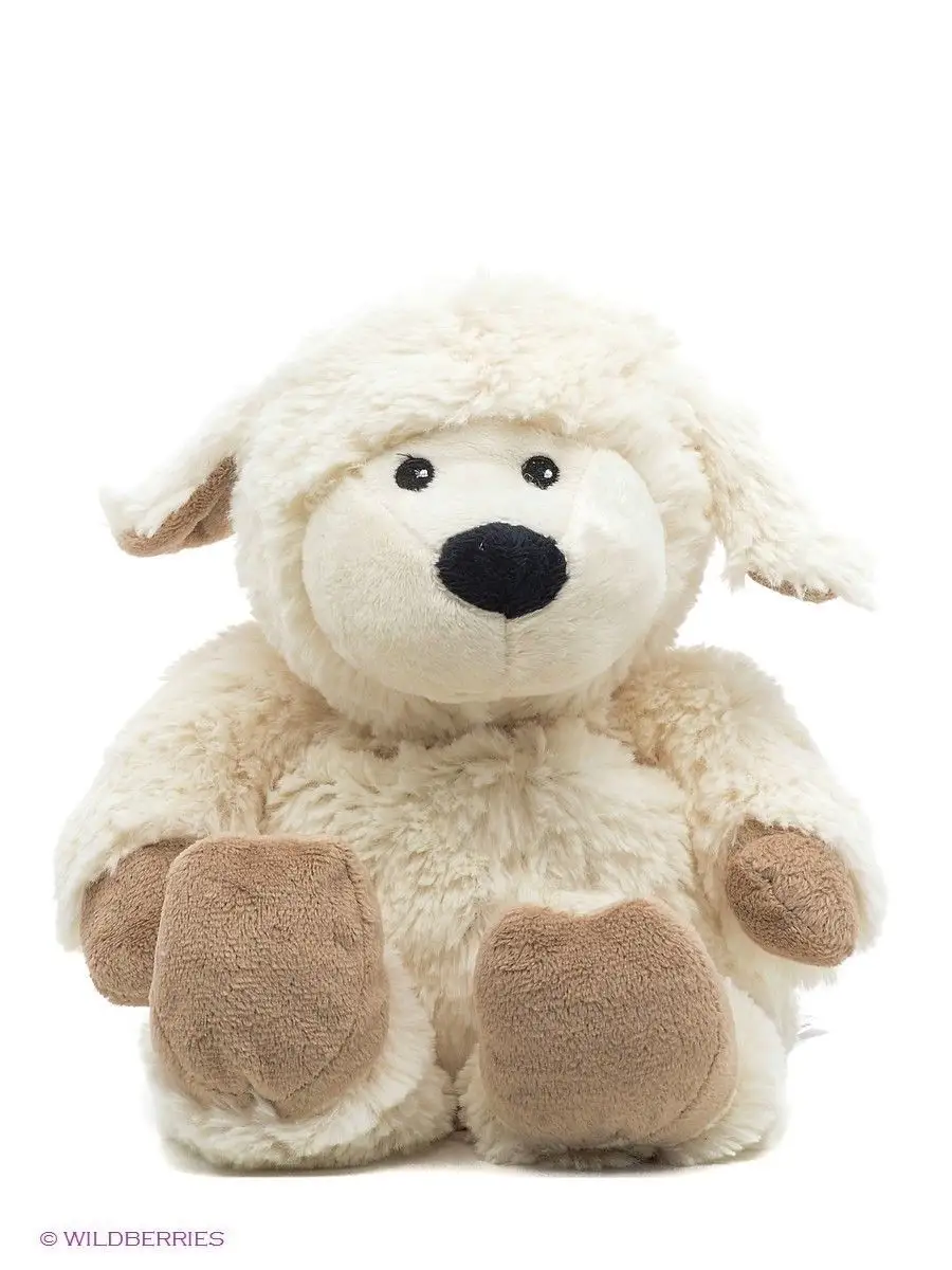 Мягкая игрушка-грелка овечка Warmies Cozy Plush Овечка текстиль искусственный мех белый CP-SHE-1