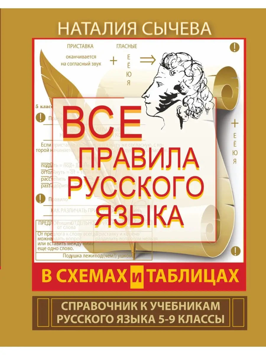 Все правила русского языка в схемах и Издательство АСТ 2167546 купить за 282  ₽ в интернет-магазине Wildberries