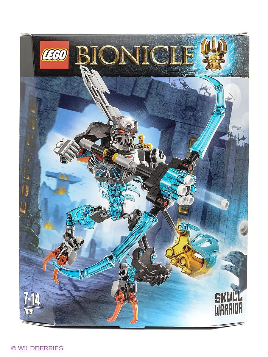 Конструктор LEGO Bionicle 70791 Леденящий череп LEGO 2204714 купить в  интернет-магазине Wildberries