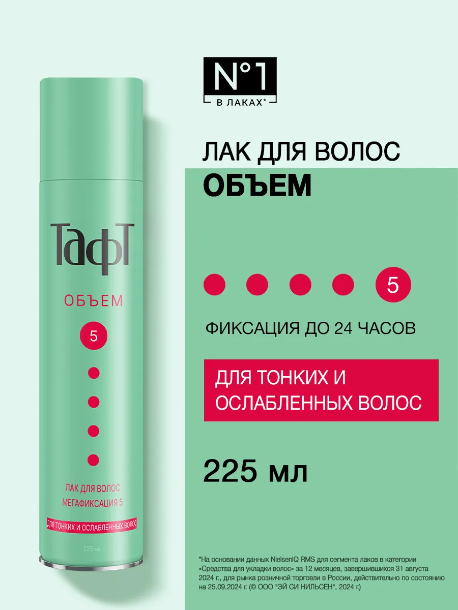 Лак для волос Объем,...