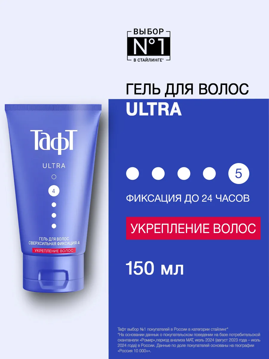 Гель для укладки Ultra,...