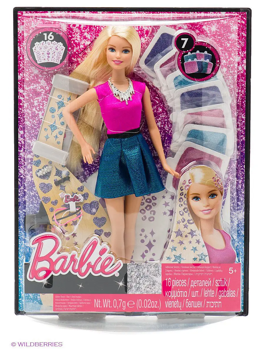 Купить Набор W для создания причесок Модная прическа Barbie Барби в Барнауле