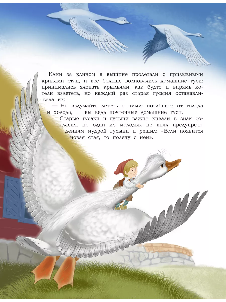 Путешествие Нильса с дикими гусями (ил. И. Панкова) Эксмо 2477270 купить за  950 ₽ в интернет-магазине Wildberries