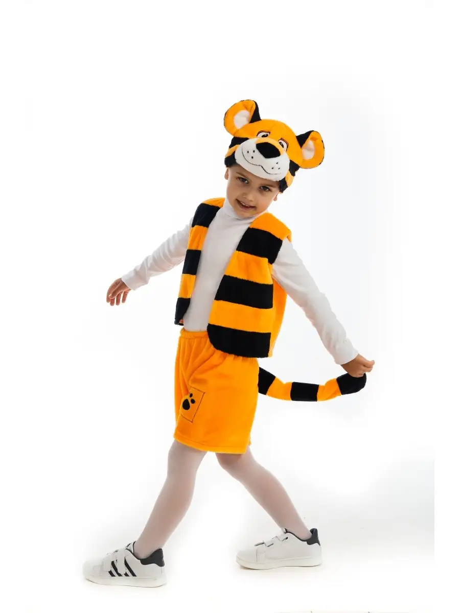 Карнавальный костюм тигрёнка для девочки