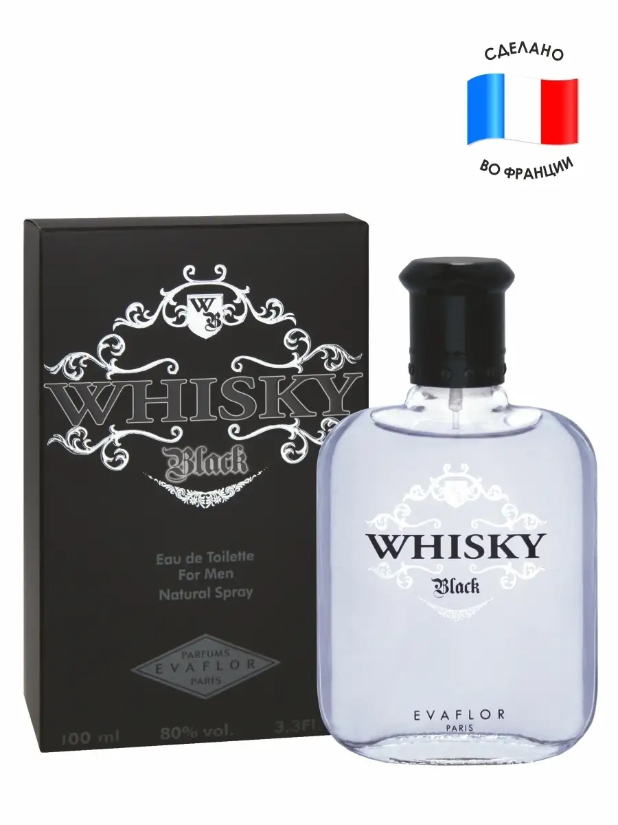 Туалетная Вода, Духи Whisky Black 100мл EVAFLOR 2545471 купить за 1 406 ₽ в  интернет-магазине Wildberries