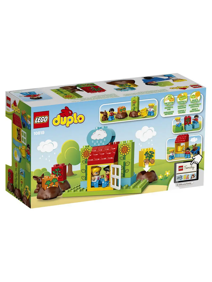 Конструктор LEGO DUPLO 10819 Мой первый сад LEGO 2576975 купить в  интернет-магазине Wildberries