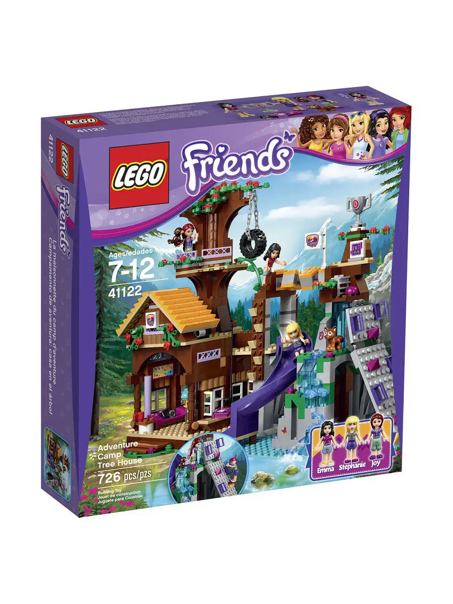 Конструктор LEGO Friends 41122 Спортивный лагерь: дом на дереве LEGO  2619506 купить в интернет-магазине Wildberries