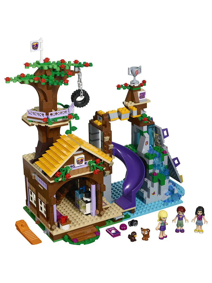 Конструктор LEGO Friends 41122 Спортивный лагерь: дом на дереве LEGO  2619506 купить в интернет-магазине Wildberries